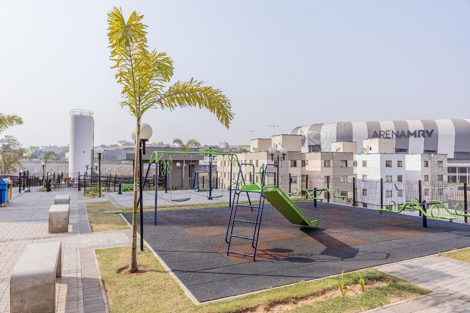 Apto Completo Bh Arena Mrv - Ar Condicionado E Estacionamento Holiday home